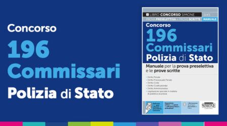196 Commissari Polizia di Stato